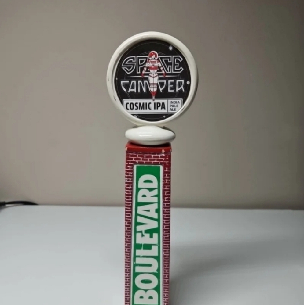 Boulevard Brewing Co. Space Camper Cosmic IPA, 10 inche Tap Handle, Oktoberfest